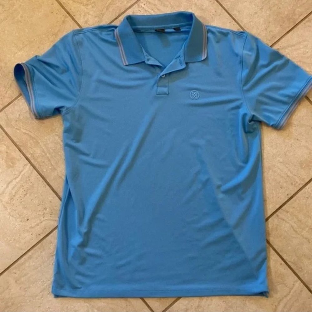 G/Fore Performance Stretch Golf Polo Shirt Men's Size L